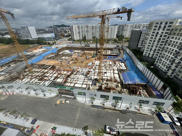 마곡 10-2단지 공사장 전경 [사진=SH]