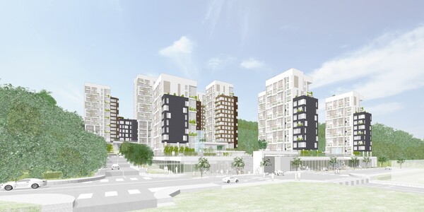 당선작 ‘가드닝 시티' 투시도 [사진=SH]