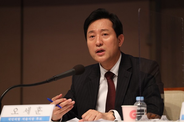 오세훈 서울시장 [사진=오세훈 페이스북 갈무리]