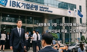[장민영호 기업은행의 명암] ② 흔들리는 IBK, 리스크 관리 구멍...사각... - 뉴스 썸네일 이미지